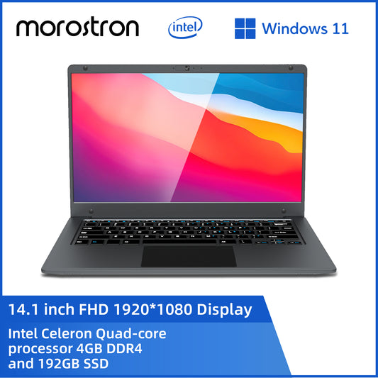 Morostron 14.1 Inch Windows 11 Laptop