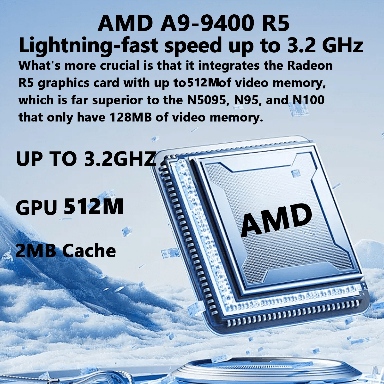 laptop 16 - inch 8GB DDR 256GB SSD portable laptop computer, expandable to 1TB, AMD A9 - 9400 Radeon R5 CPU up to 3.2 GHz, 9000mAh battery, Numeric Keypad, USB 3.0, dual - band WiFi, webcam, slim laptops - Morostron