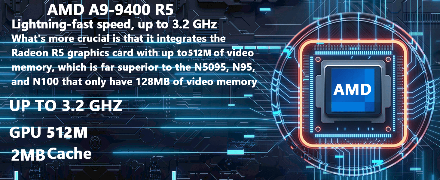 laptop 16 - inch 8GB DDR 256GB SSD portable laptop computer, expandable to 1TB, AMD A9 - 9400 Radeon R5 CPU up to 3.2 GHz, 9000mAh battery, Numeric Keypad, USB 3.0, dual - band WiFi, webcam, slim laptops - Morostron