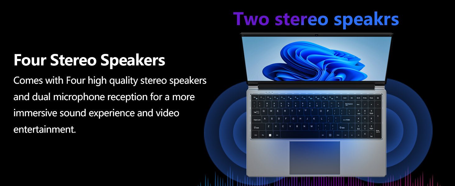 laptop 16 - inch 8GB DDR 256GB SSD portable laptop computer, expandable to 1TB, AMD A9 - 9400 Radeon R5 CPU up to 3.2 GHz, 9000mAh battery, Numeric Keypad, USB 3.0, dual - band WiFi, webcam, slim laptops - Morostron