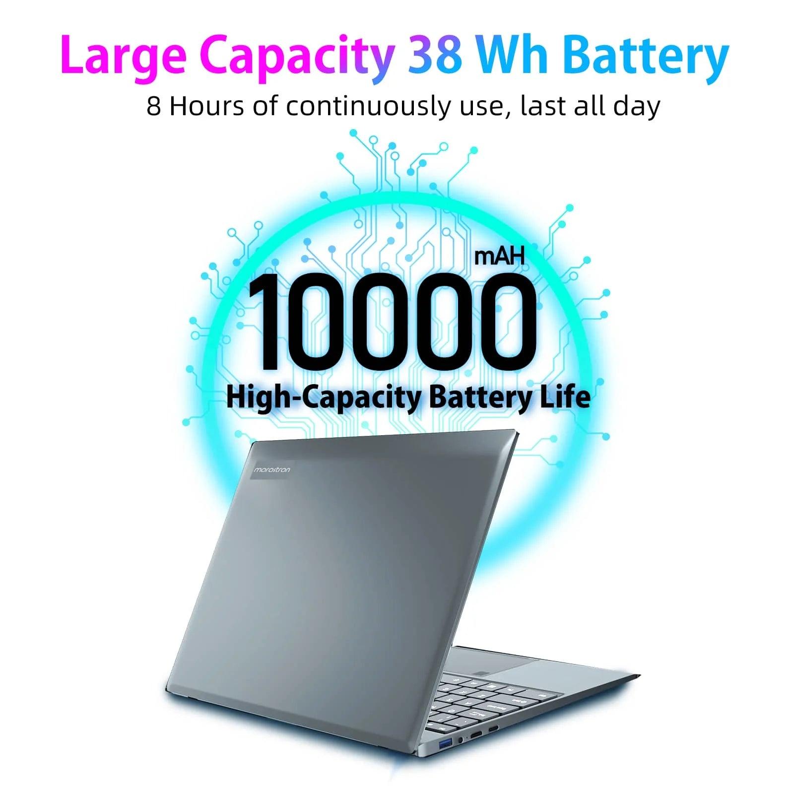 Morostron 13.5 Inch Laptop I5 - 1035G1 Win 11 backlit keyboard 3K finger print Laptop - Morostron