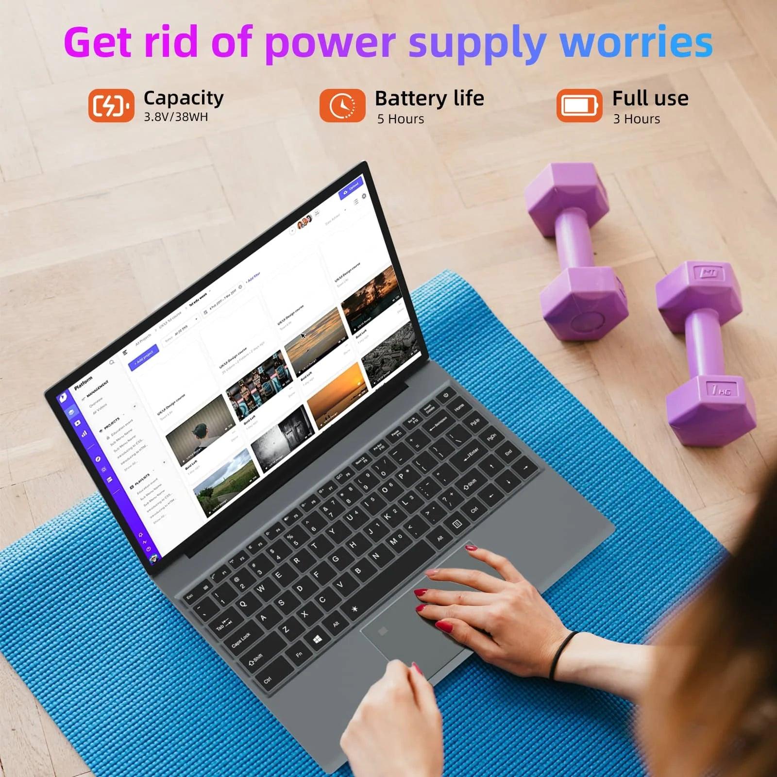 Morostron 13.5 Inch Laptop N5095 Win 11 Touch Screen backlit keyboard 3K Laptop - Morostron