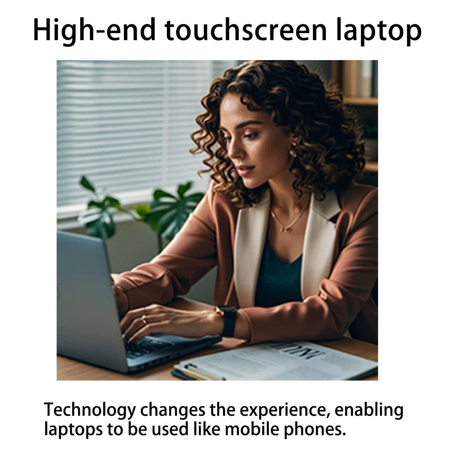 Morostron 13.5 Inch Laptop N95 Win 11 Touch Screen backlit keyboard Laptop - Morostron