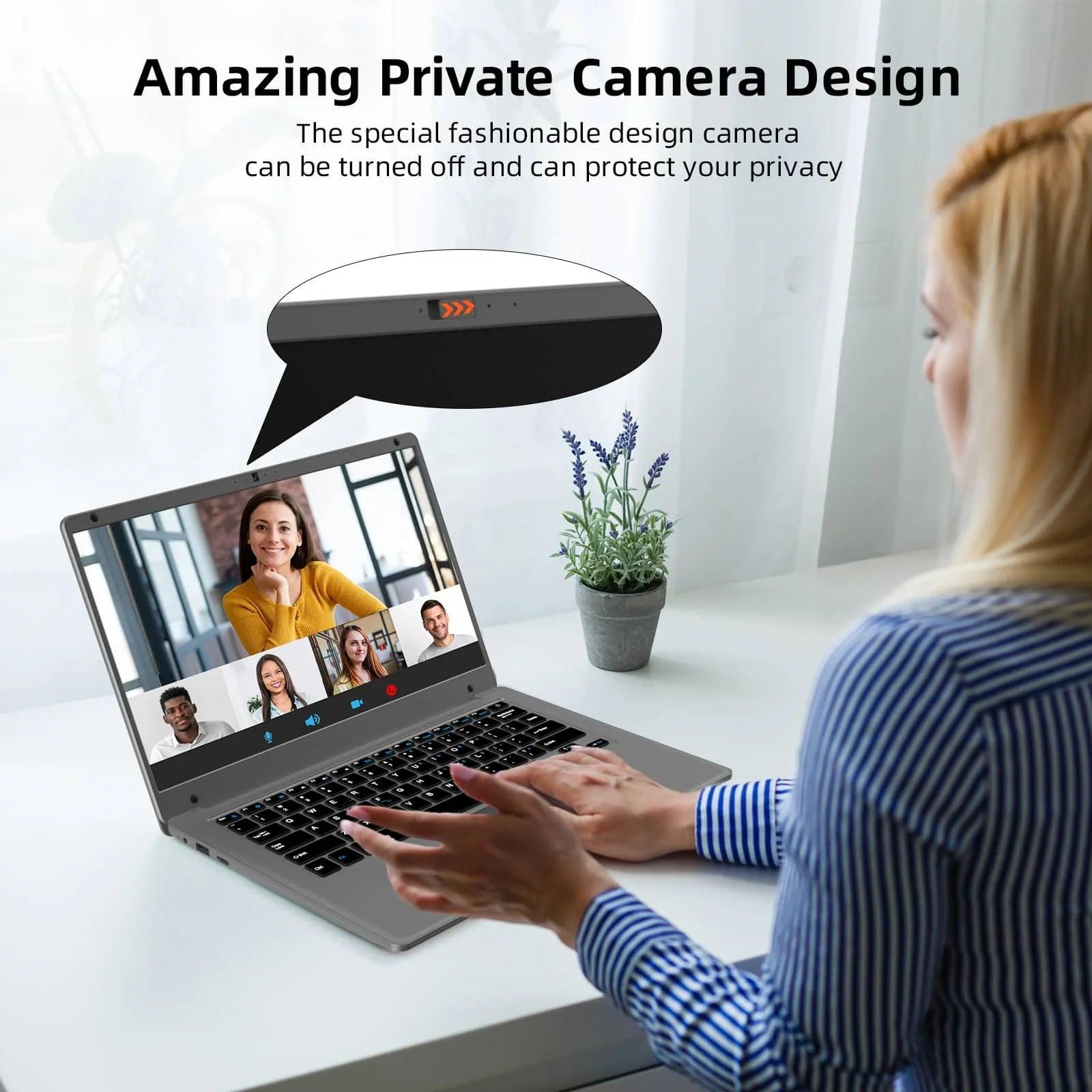 Morostron 14.1 Inch Laptop Win 11, Celeron, 192GB SSD, FHD Display - Morostron